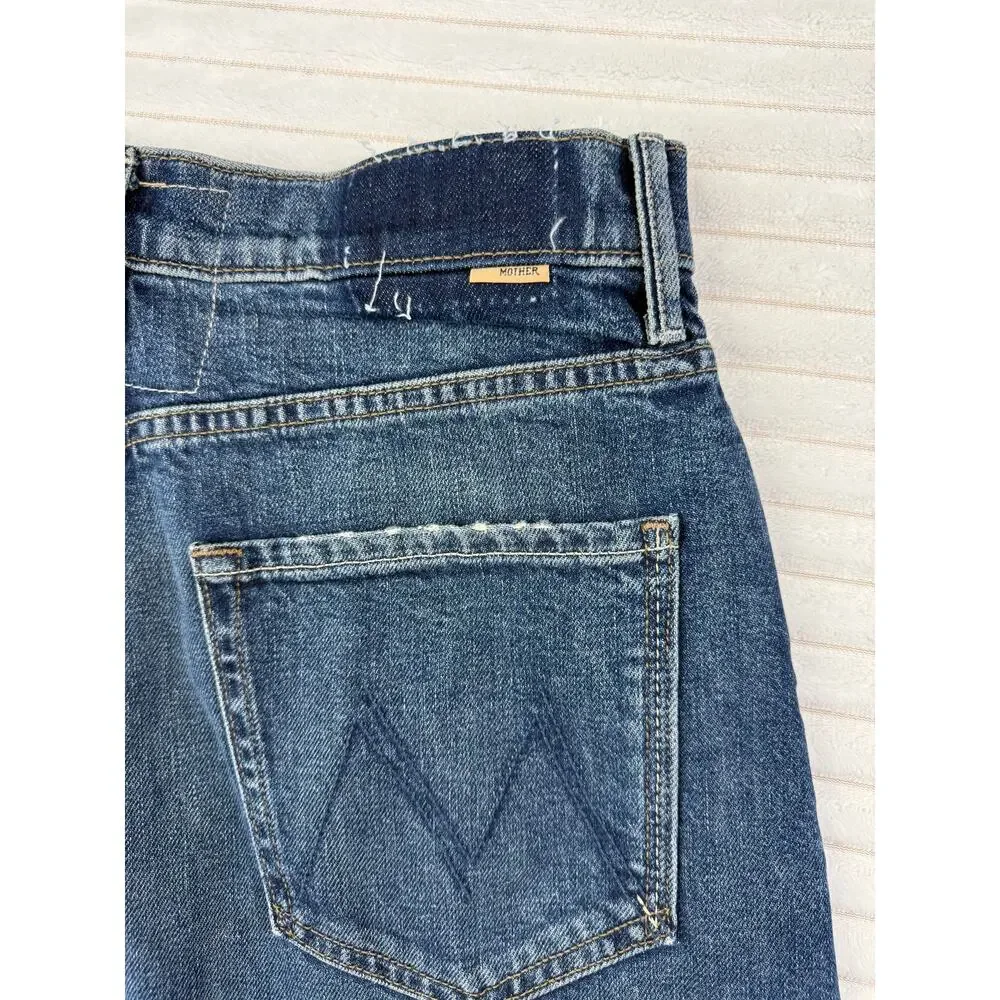Mother SUPERIOR Lasso size 29 Punk Nouveau Wide Leg Jeans NWT